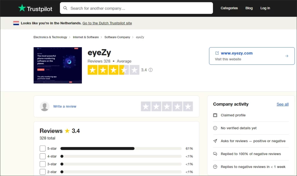 Eyezy reviews