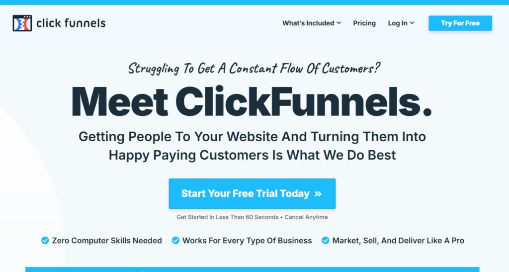 ClickFunnels affiliate program